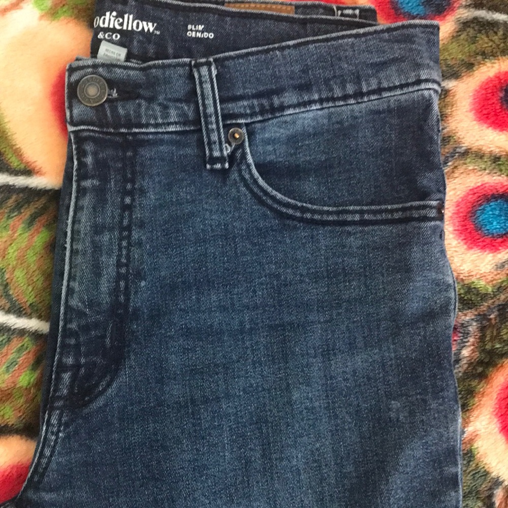 Goodfellow & Co Women's Slim Denim Jeans - Dark Blue